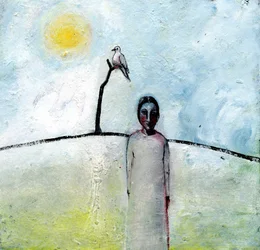 Treetop, 2003, (olja på papper)